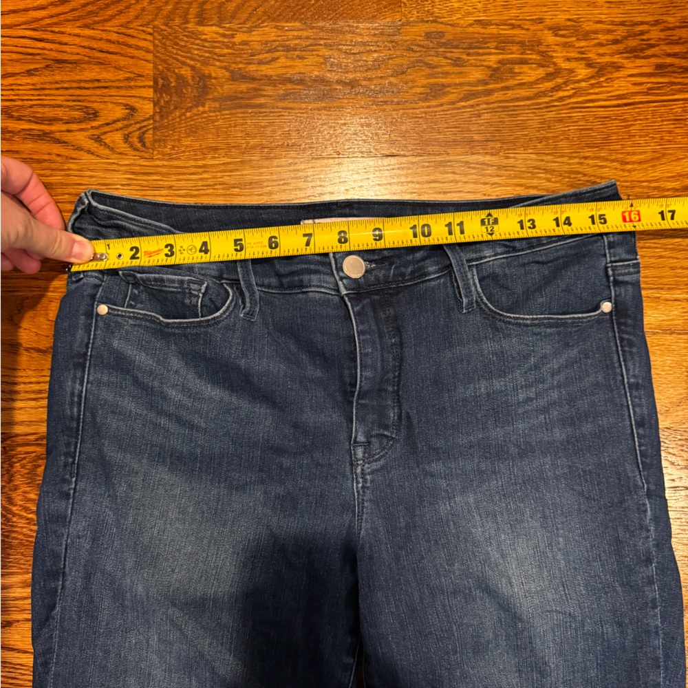 Athleta Sculptek denim jeans blue size 10 - Picture 6 of 10